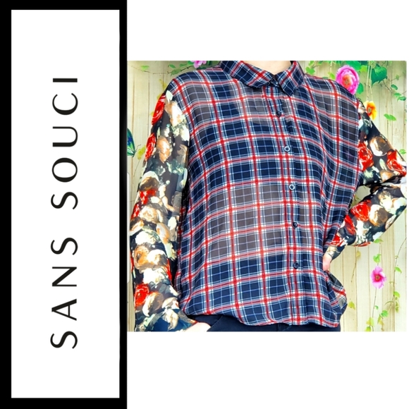 Sans Souci Tops - Sans Souci Long Sleeve Blouse